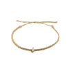 Bracciale little flower – oro giallo – diamante bianco