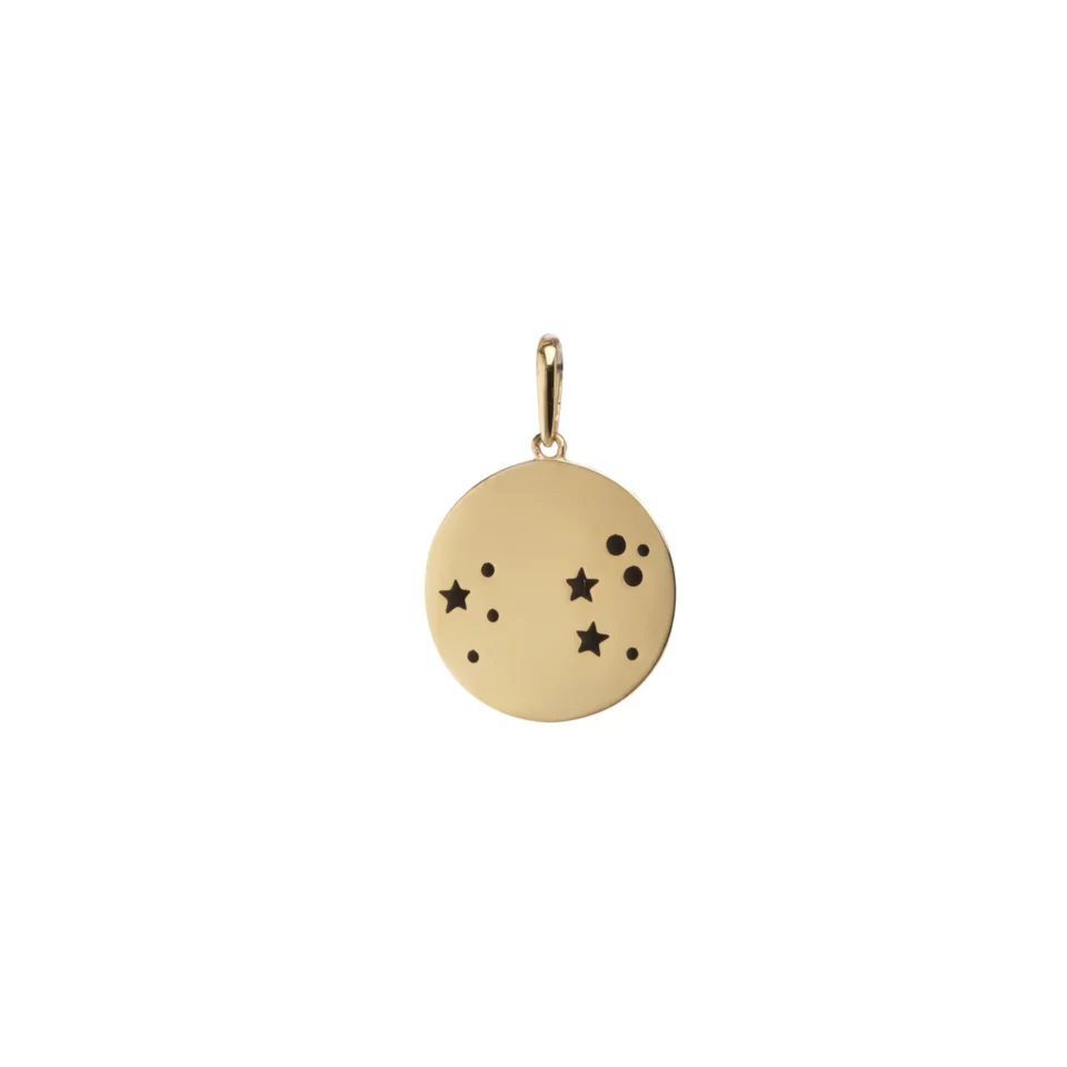 Leone gold necklace pendant