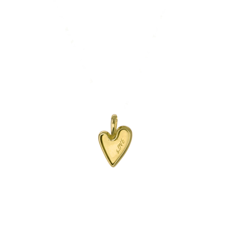 yellow heart pendant(2)